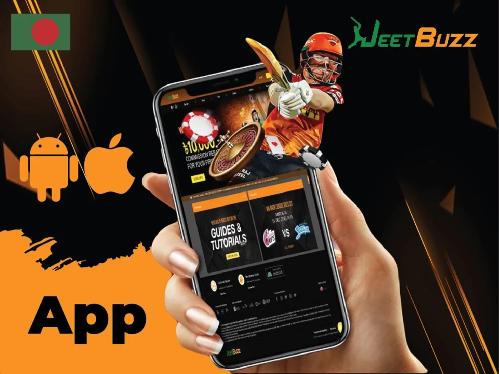 Jeetbuzz app for Android and iOS devices