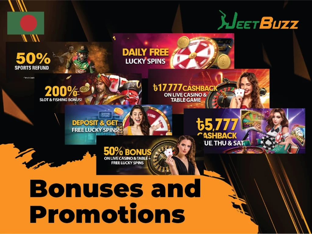 Jeetbuzz promotions and bonuses