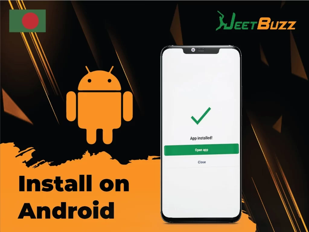Install Jeetbuzz app on Android devices