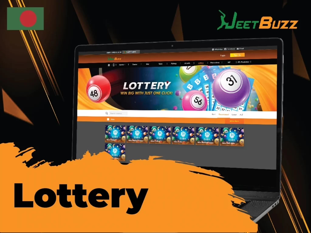 Jeetbuzz lottery games