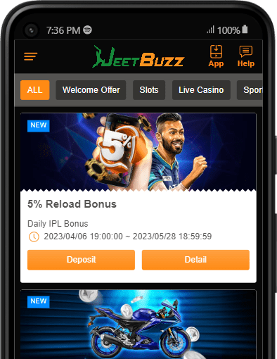 Jeetbuzz promotions and bonuses that are offered to all new and existing players